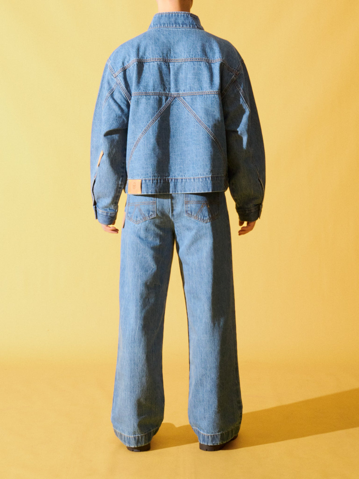 OKIO DENIM QUARTER ZIP